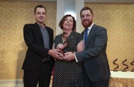 Bryan Cox and Sinead Mooney Red C Research with Cameron McDonnell from The Journal.ie